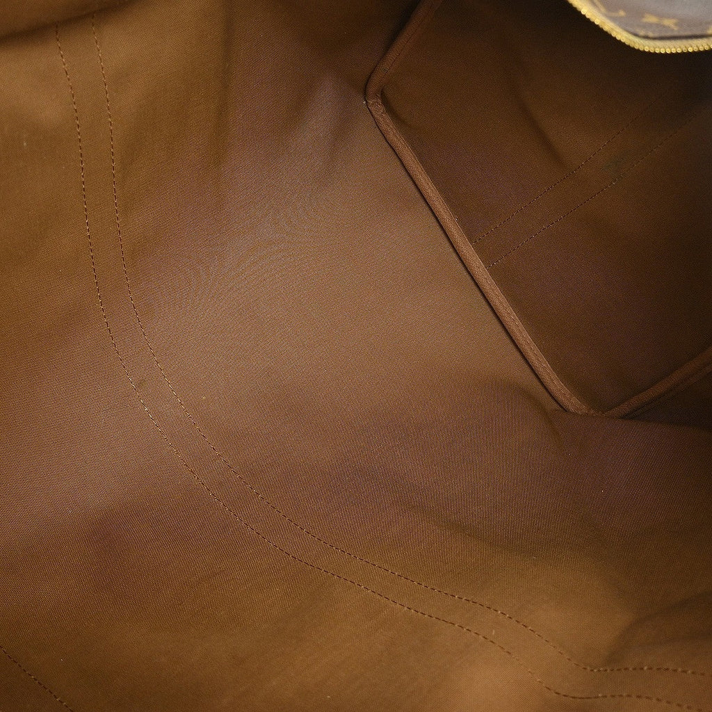 Louis Vuitton Keepall Bandouliere Bag Monogram Canvas Brown Canvas Travel Bag Bag (Pre-Owned)