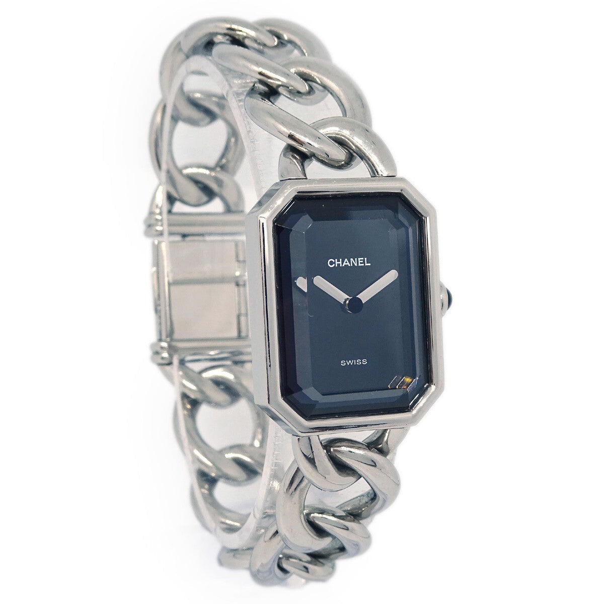 Chanel Premiere Chain Quartz Watch Stainless Steel Watch (Pre-Owned)