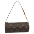 Louis Vuitton Papillon Pochette Monogram Canvas Brown Canvas Clutche & Pouche Bag (Pre-Owned)