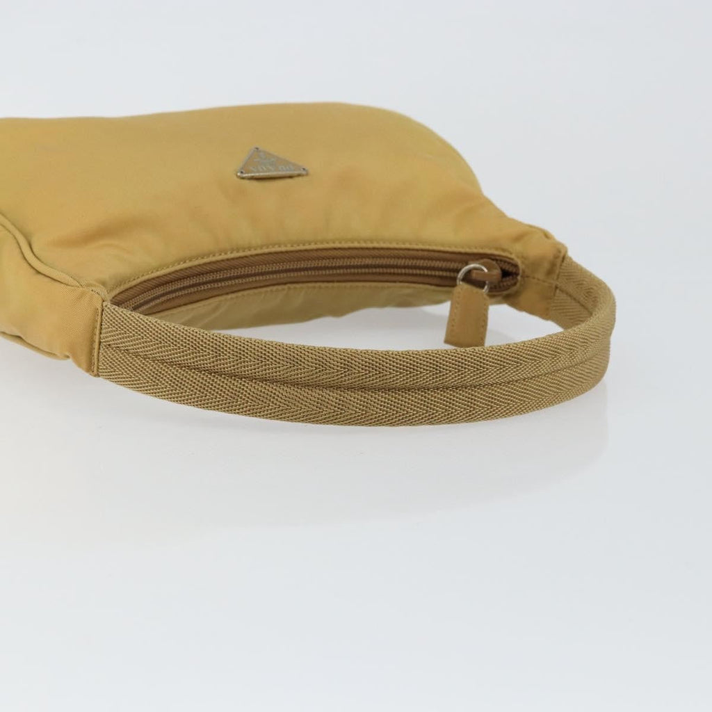 Prada Re-Edition 2000 Hobo Tessuto Beige Nylon Clutche & Pouche Bag (Pre-Owned)