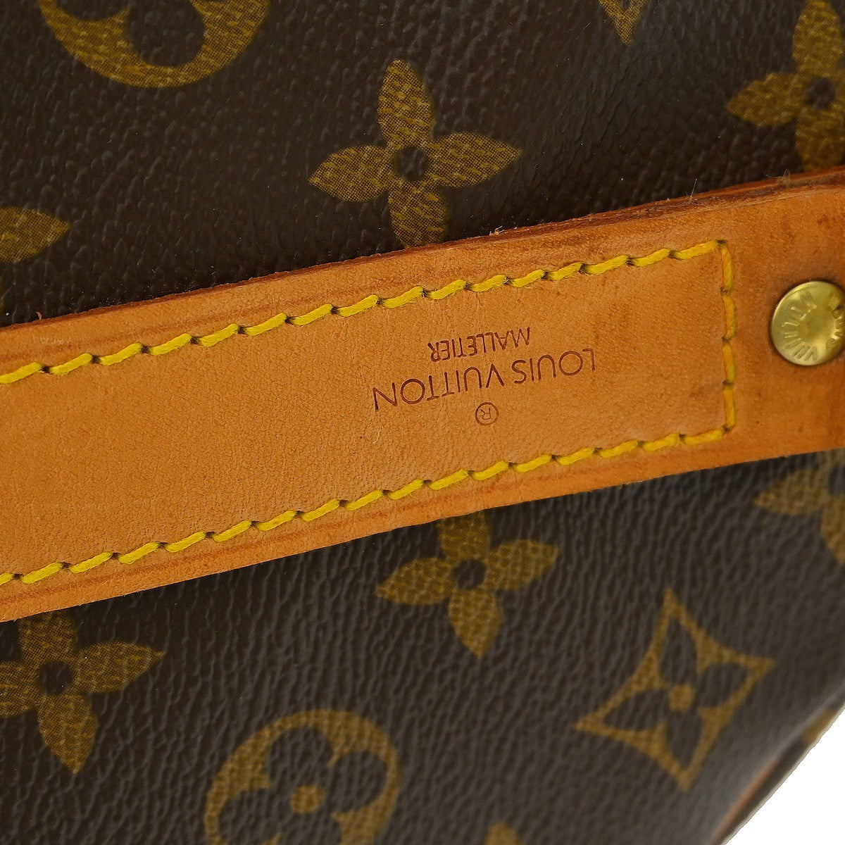 Louis Vuitton Keepall Bandouliere Bag Monogram Canvas Brown Canvas Travel Bag Bag (Pre-Owned)