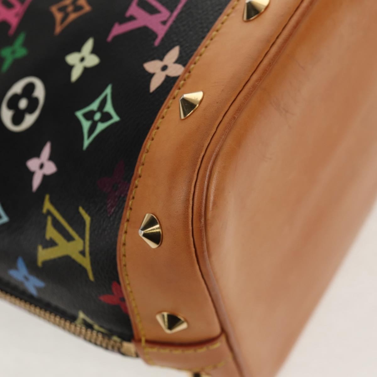 Louis Vuitton Alma Handbag Monogram Multicolor Multicolour Canvas Handbag (Pre-Owned)