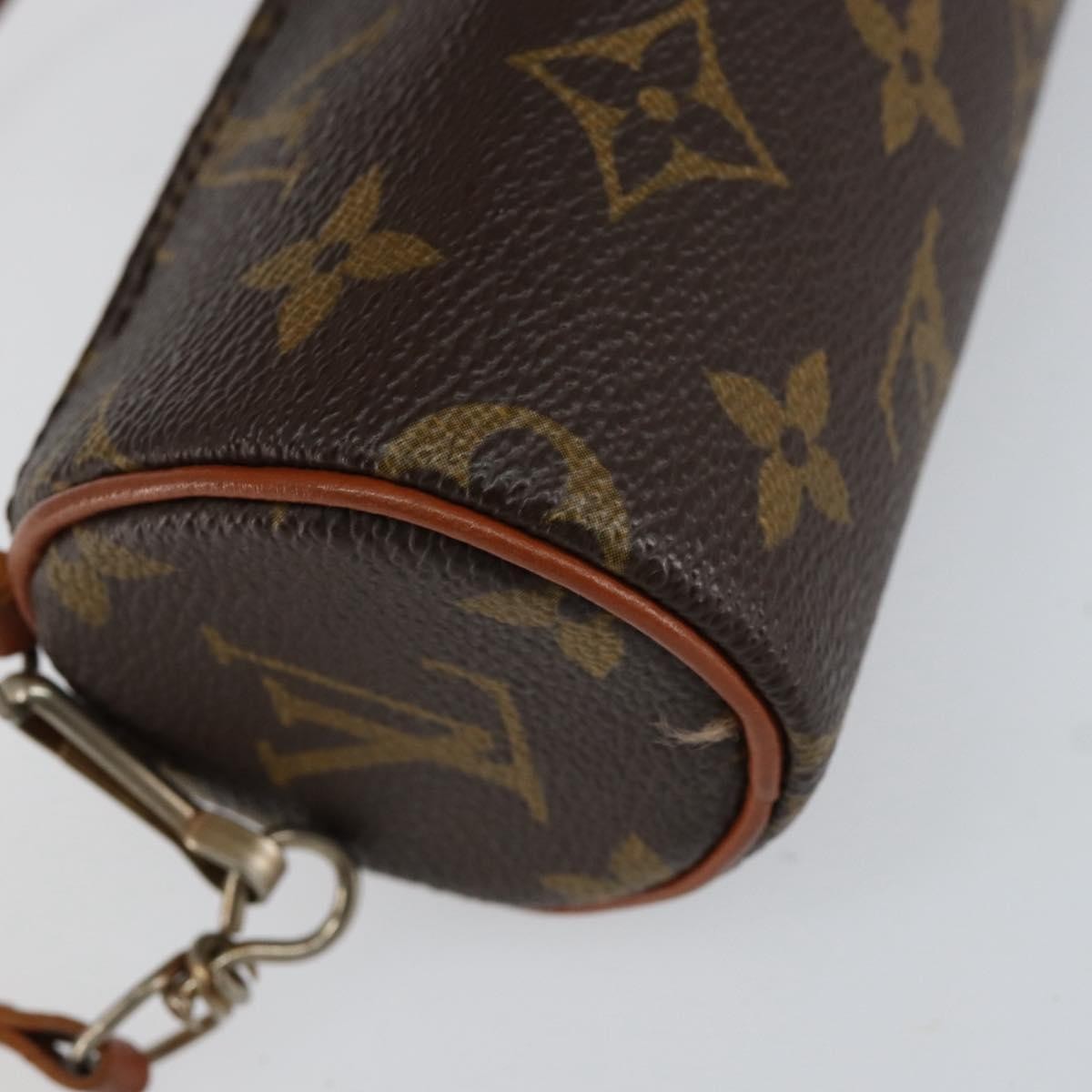 Louis Vuitton Papillon Pochette Monogram Canvas Brown Canvas Clutche & Pouche Bag (Pre-Owned)