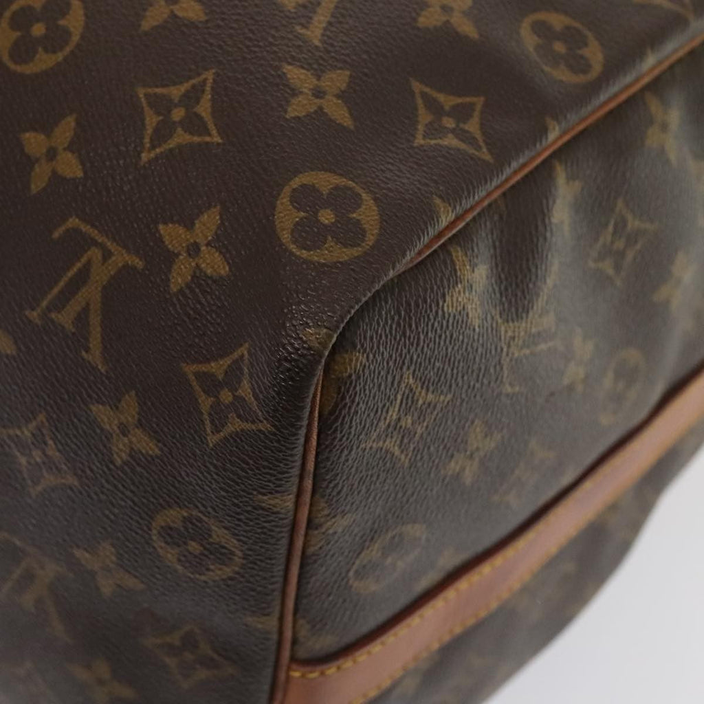 Louis Vuitton Keepall Bag Monogram Canvas Brown Canvas Travel Bag Bag (Pre-Owned)
