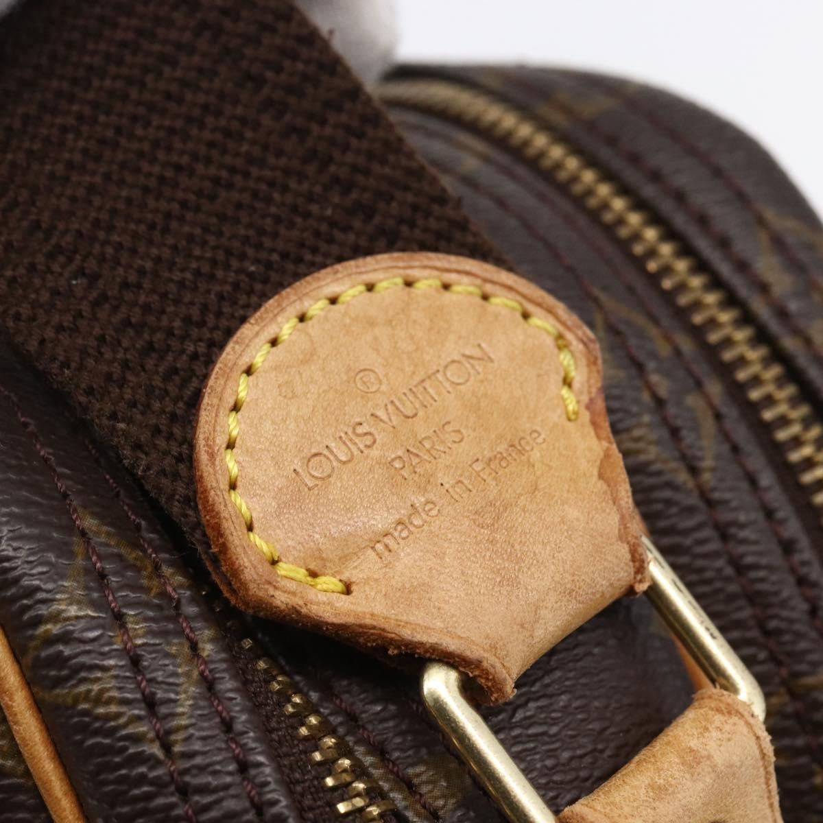 Louis Vuitton Reporter Bag Monogram Canvas Brown Canvas Bag (Pre-Owned)