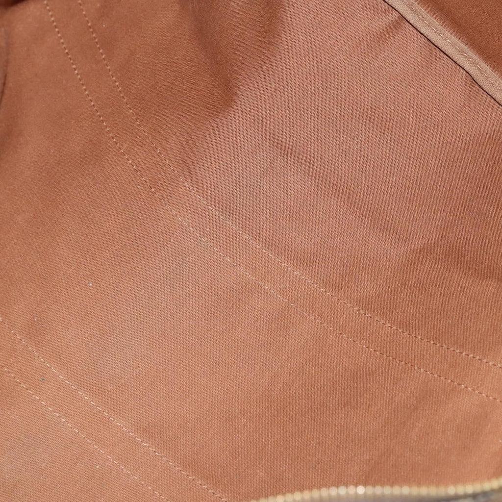 Louis Vuitton Keepall Bag Monogram Canvas Brown Canvas Travel Bag Bag (Pre-Owned)