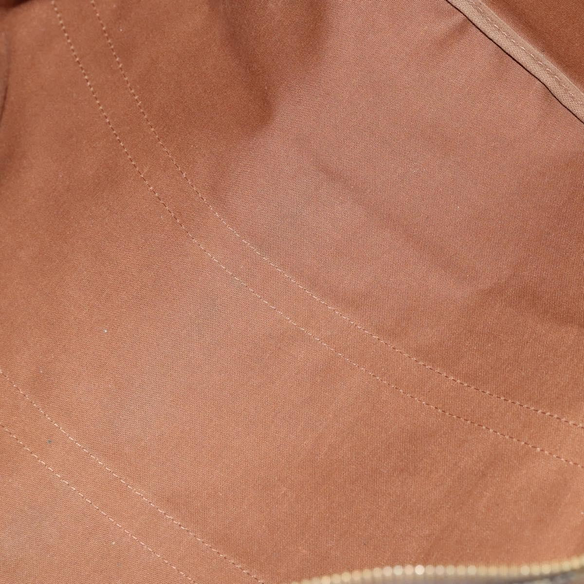 Louis Vuitton Keepall Bag Monogram Canvas Brown Canvas Travel Bag Bag (Pre-Owned)