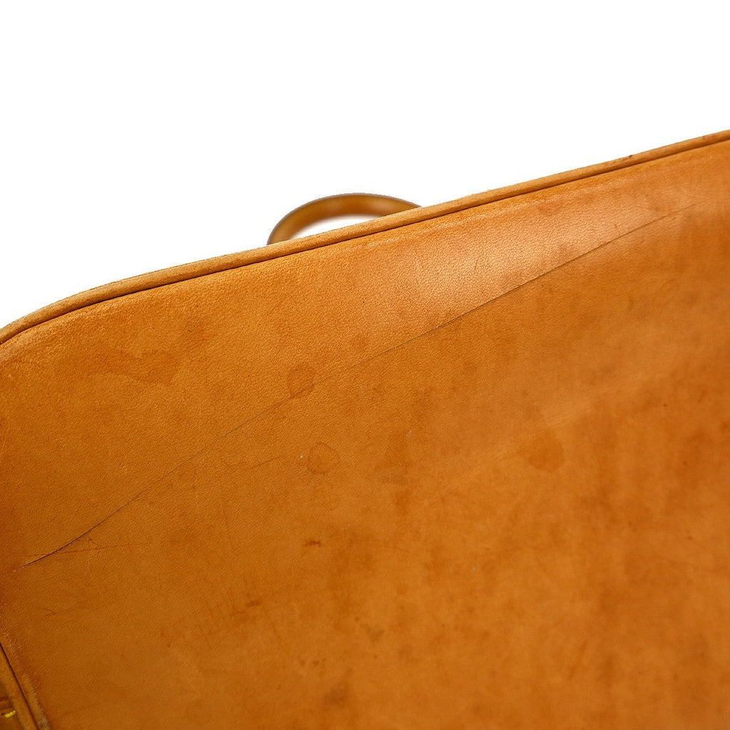 Louis Vuitton Alma Handbag Monogram Canvas Brown Canvas Handbag (Pre-Owned)