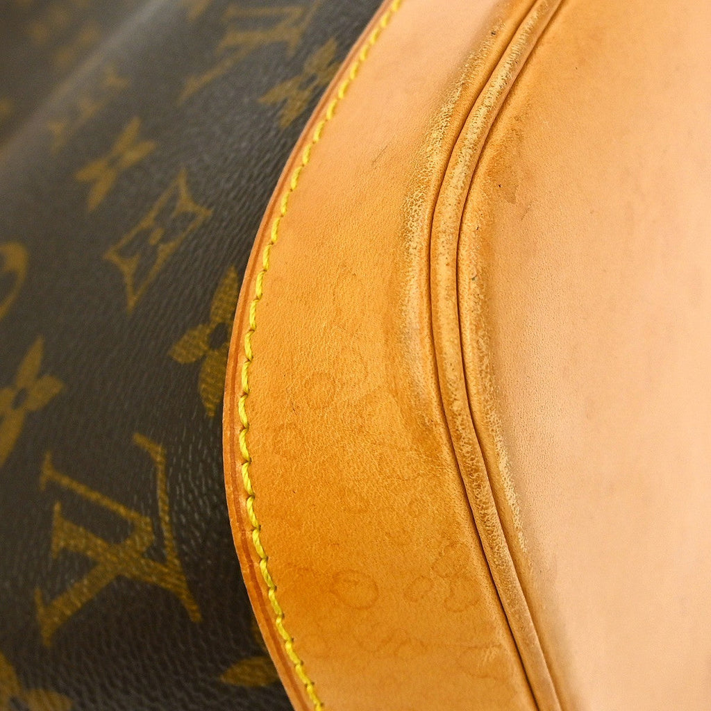 Louis Vuitton Alma Handbag Monogram Canvas Brown Canvas Handbag (Pre-Owned)