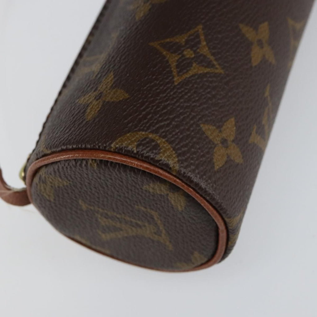 Louis Vuitton Papillon Pochette Monogram Canvas Brown Canvas Clutche & Pouche Bag (Pre-Owned)