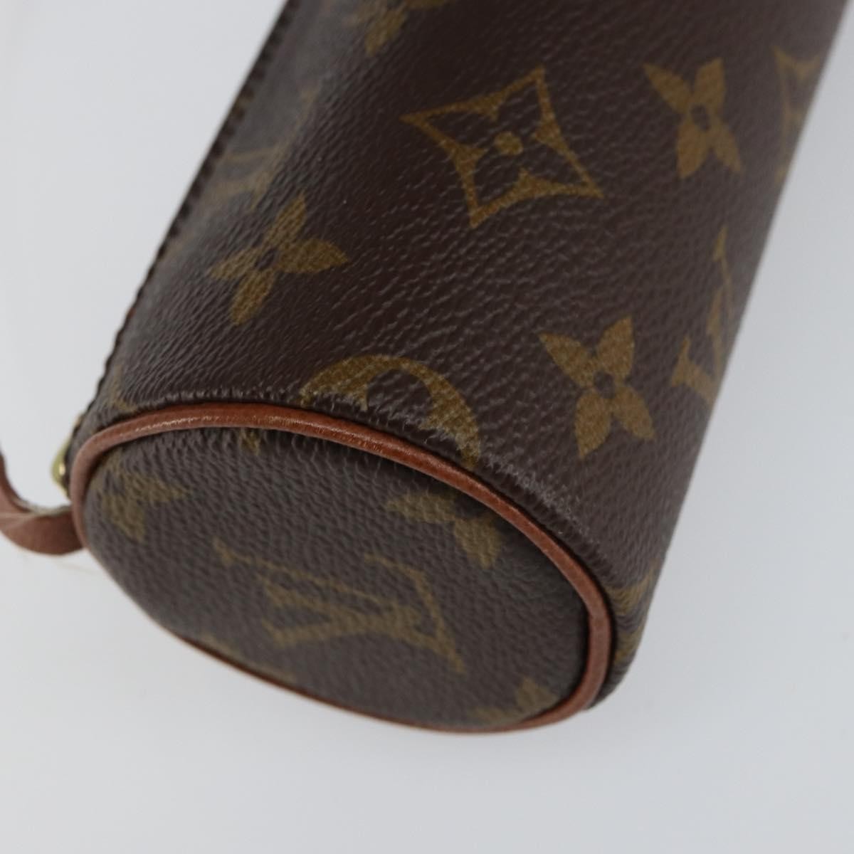 Louis Vuitton Papillon Pochette Monogram Canvas Brown Canvas Clutche & Pouche Bag (Pre-Owned)