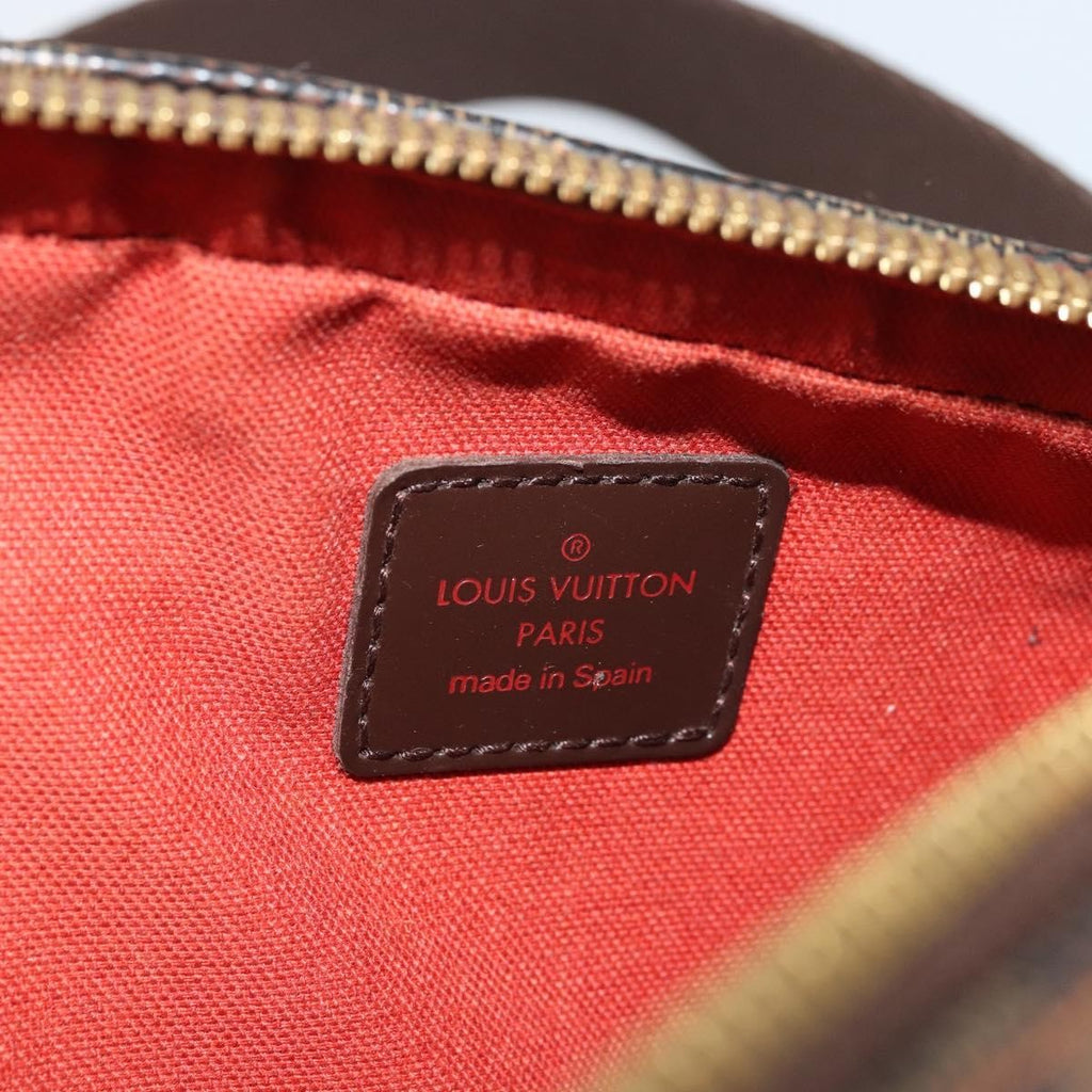Louis Vuitton Geronimos Waist Bag Damier Brown Canvas Shoulder Bag Bag (Pre-Owned)