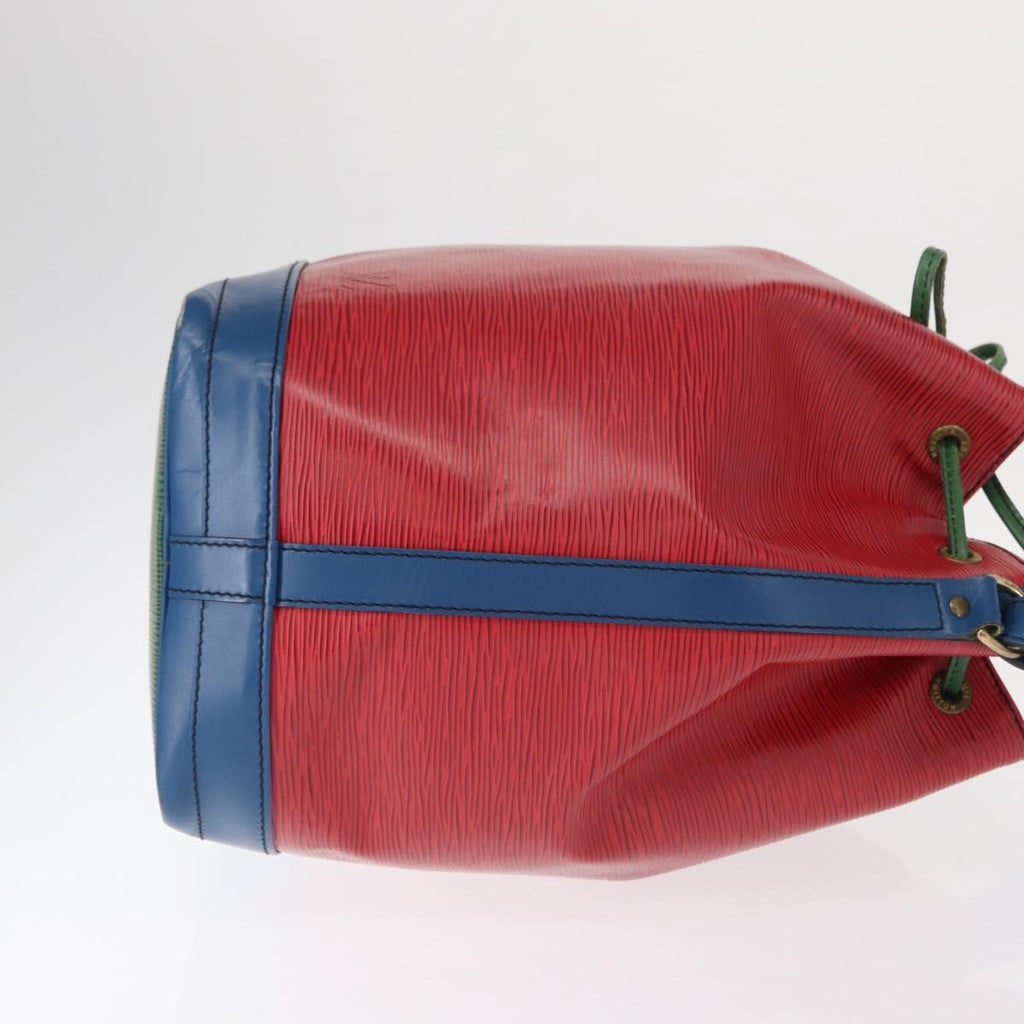 Louis Vuitton Tricolor Noe Handbag Epi Leather Red Leather Shoulder Bag Bag (Pre-Owned)