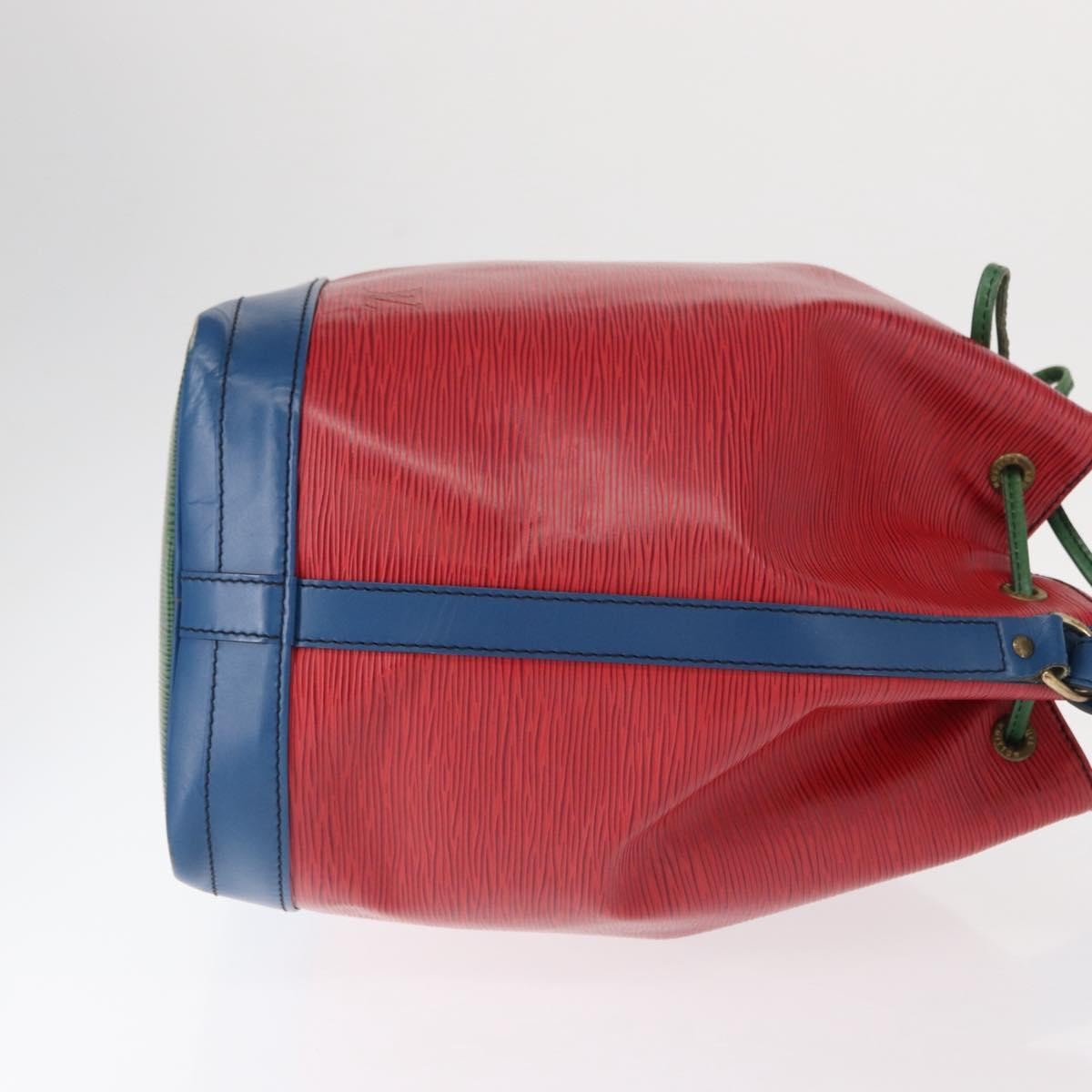 Louis Vuitton Tricolor Noe Handbag Epi Leather Red Leather Shoulder Bag Bag (Pre-Owned)