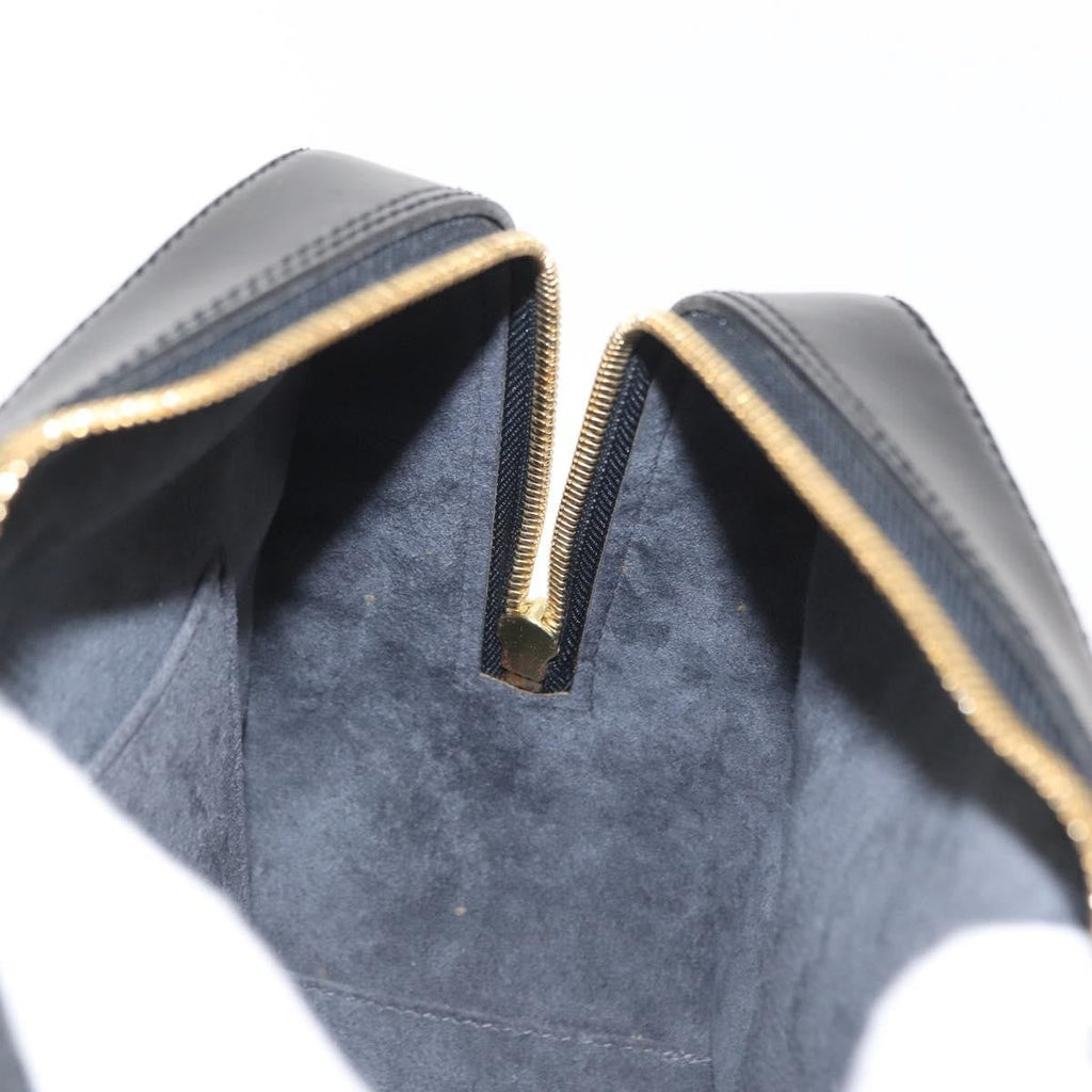 Louis Vuitton Sablons Handbag Epi Leather Black Leather Handbag (Pre-Owned)