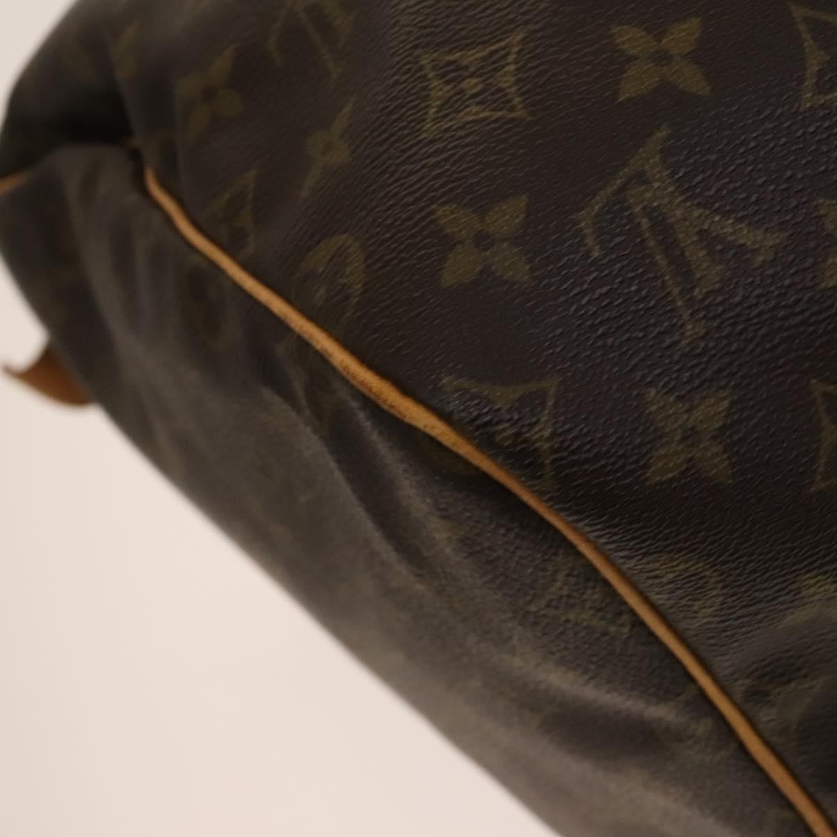 Louis Vuitton Keepall Bag Monogram Canvas Brown Canvas Travel Bag Bag (Pre-Owned)