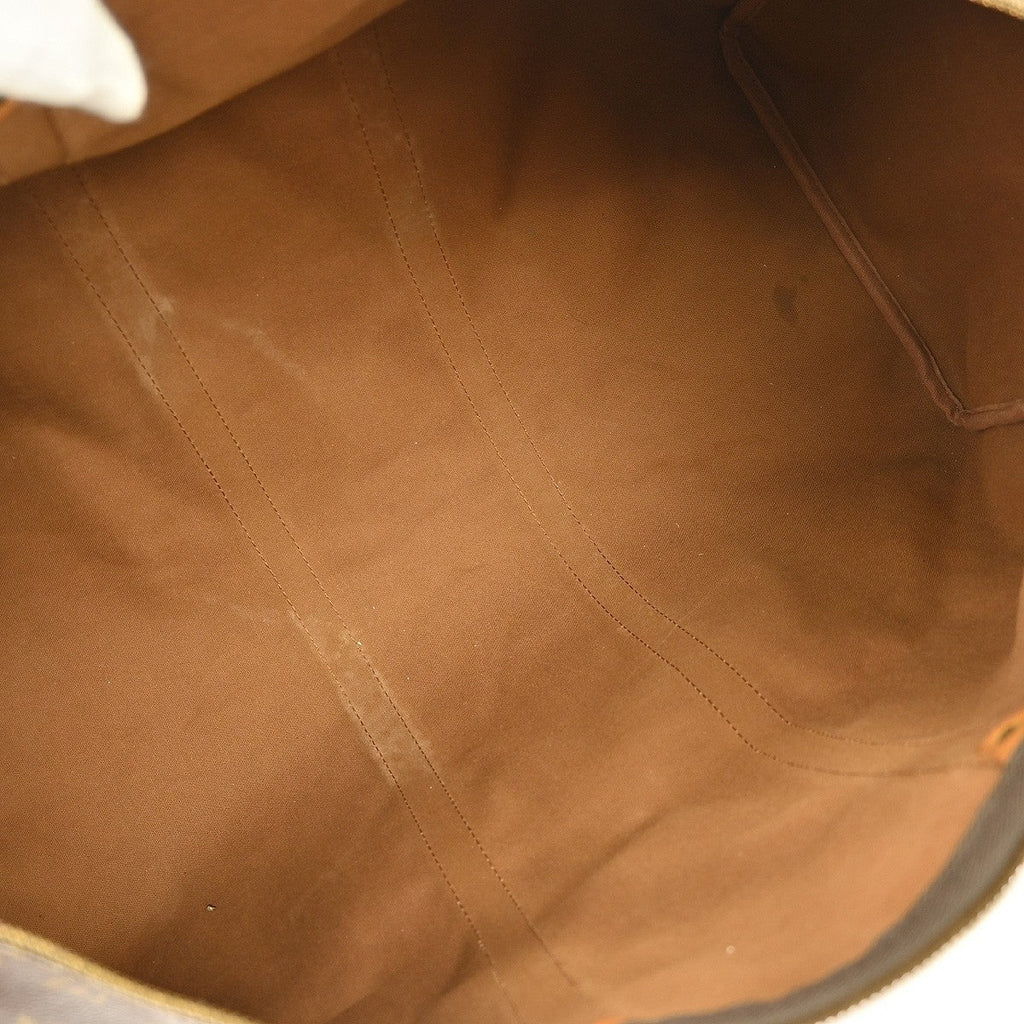 Louis Vuitton Keepall Bag Monogram Canvas Brown Canvas Travel Bag Bag (Pre-Owned)