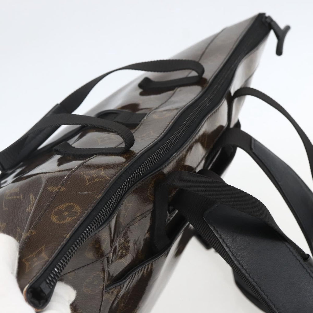 Louis Vuitton Zipped Tote Limited Edition Monogram Glaze Canvas Brown Canvas Tote Bag Bag (Pre-Owned)