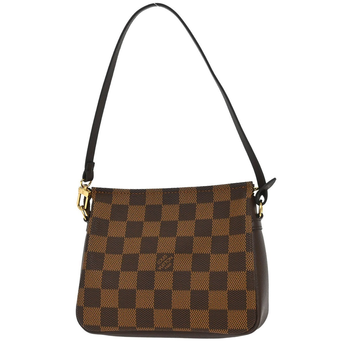 Louis Vuitton Trousse Make Up Bag Damier Canvas Brown Canvas Handbag (Pre-Owned)