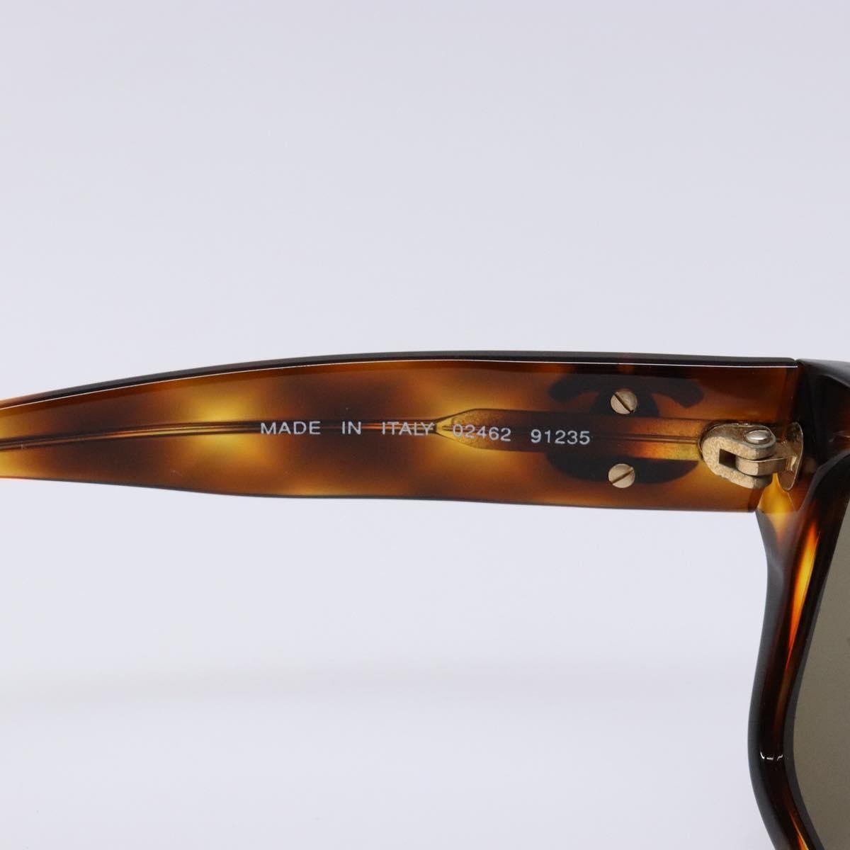 Chanel Logo Cc Sunglasses Plastic Brown Plastic Sunglasse Accessory (Pre-Owned)