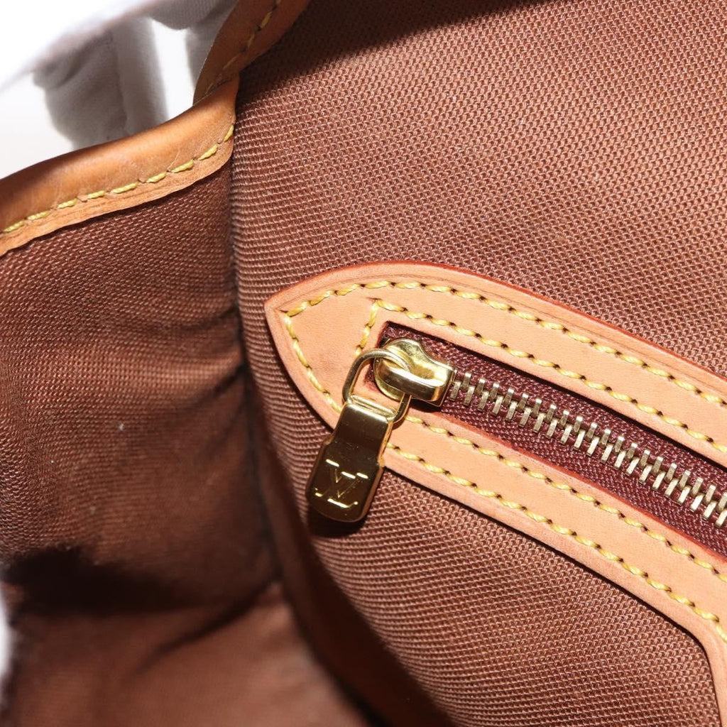Louis Vuitton Sologne Handbag Monogram Canvas Brown Canvas Shoulder Bag Bag (Pre-Owned)
