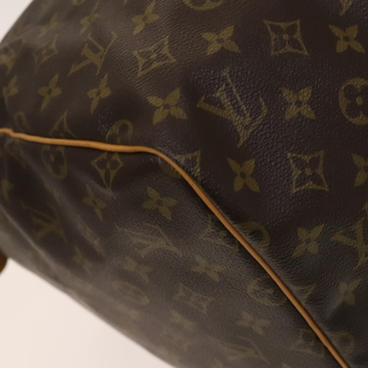 Louis Vuitton Keepall Bag Monogram Canvas Brown Canvas Travel Bag Bag (Pre-Owned)