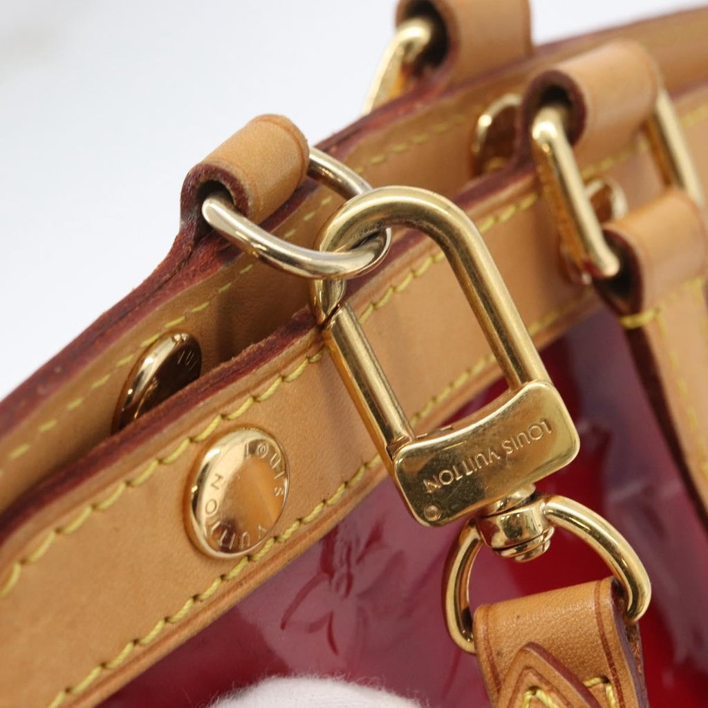 Louis Vuitton Blair Monogram Vernis Pink Patent_Leather Handbag (Pre-Owned)