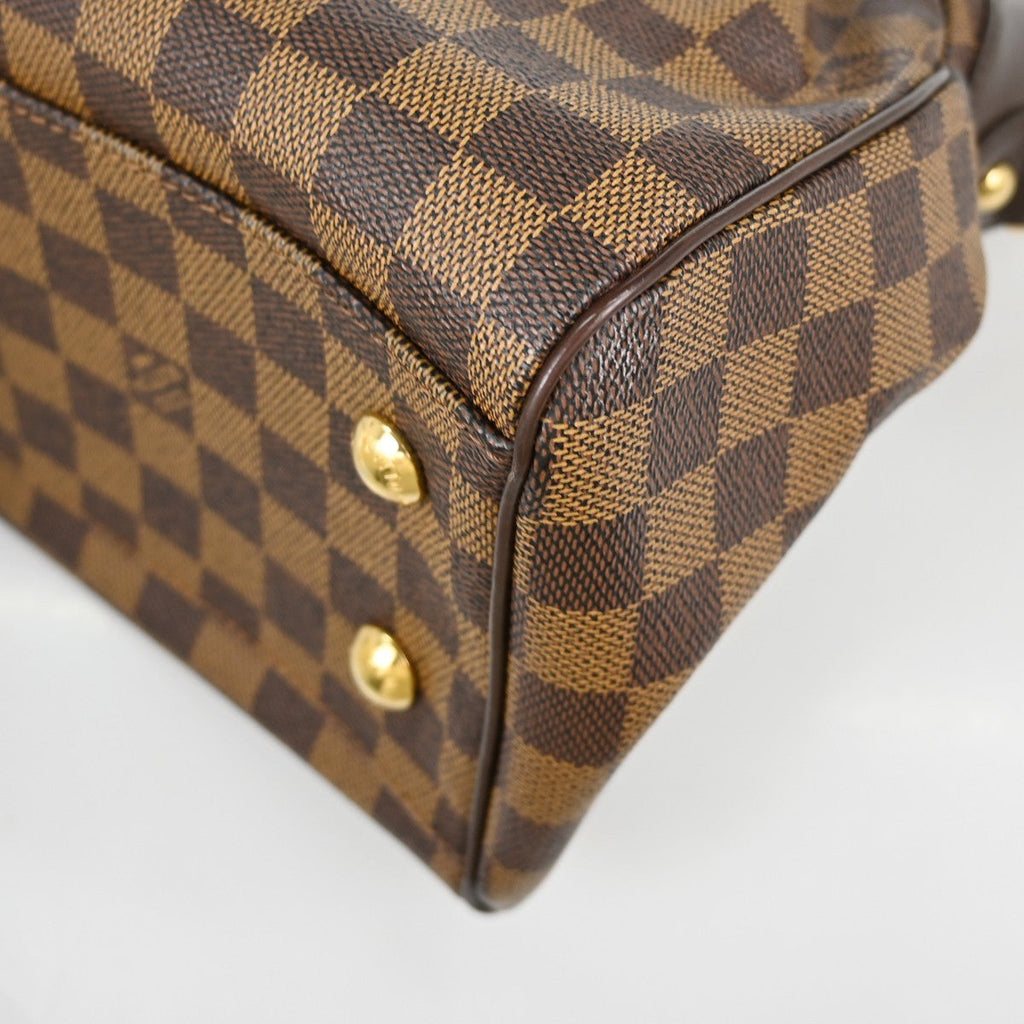 Louis Vuitton Trevi Handbag Damier Brown Canvas Handbag (Pre-Owned)