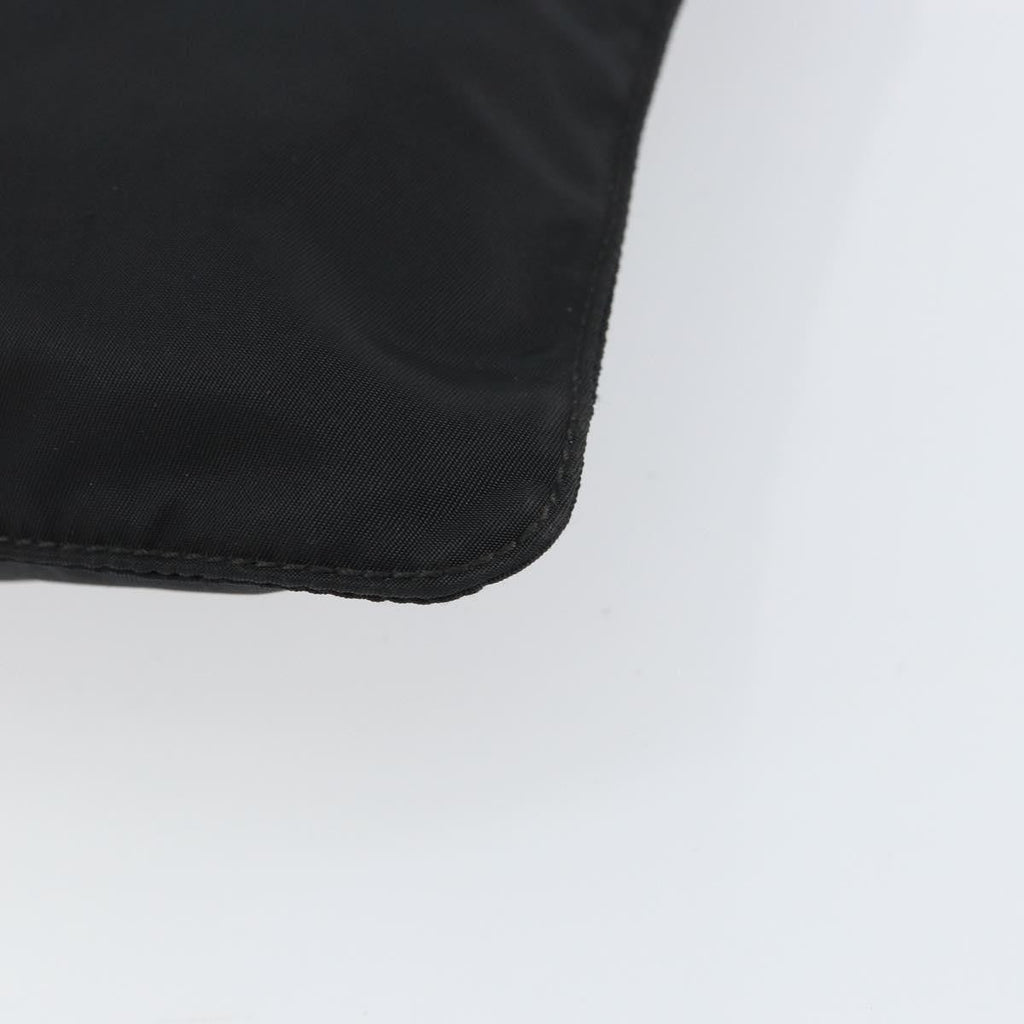 Prada Front Pocket Messenger Bag Tessuto Black Nylon Shoulder Bag Bag (Pre-Owned)