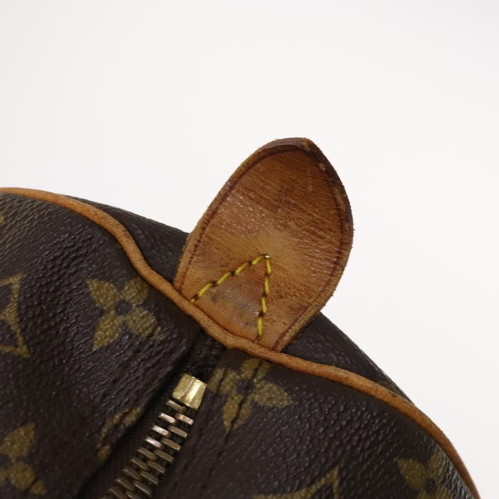Louis Vuitton Keepall Bag Monogram Canvas Brown Canvas Travel Bag Bag (Pre-Owned)