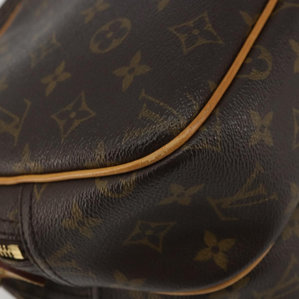Louis Vuitton Reporter Bag Monogram Canvas Brown Canvas Shoulder Bag Bag (Pre-Owned)