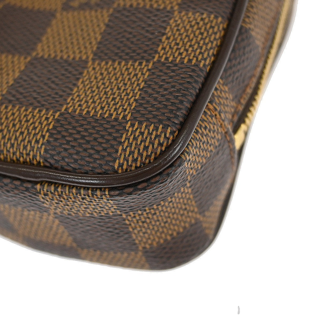 Louis Vuitton Etui Okapi Camera Case Damier Brown Canvas Clutche & Pouche Bag (Pre-Owned)