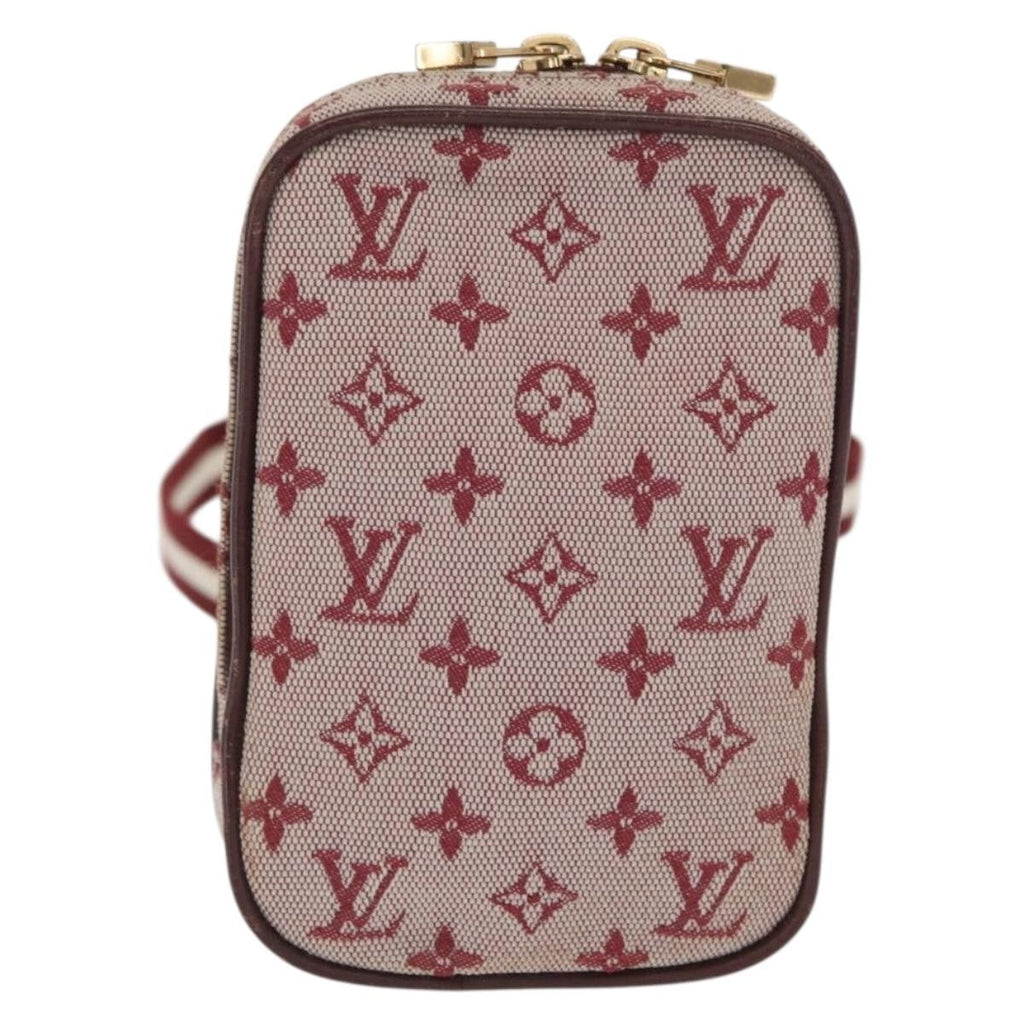 Louis Vuitton Camera Bag Mini Lin Red Canvas Clutche & Pouche Bag (Pre-Owned)