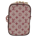 Louis Vuitton Camera Bag Mini Lin Red Canvas Clutche & Pouche Bag (Pre-Owned)