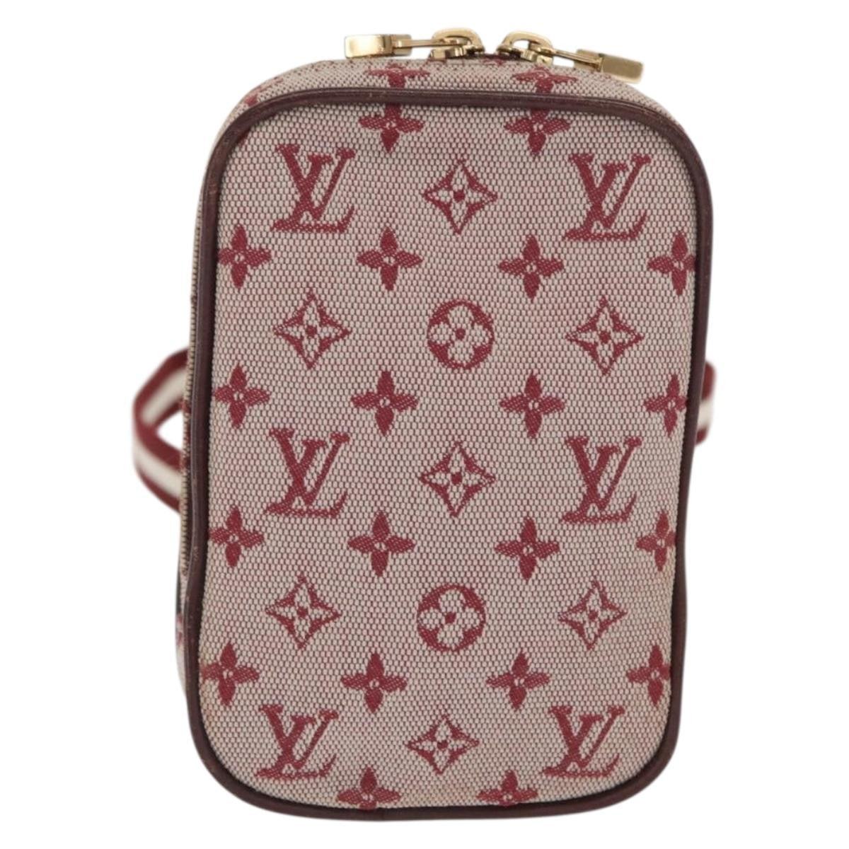 Louis Vuitton Camera Bag Mini Lin Red Canvas Clutche & Pouche Bag (Pre-Owned)