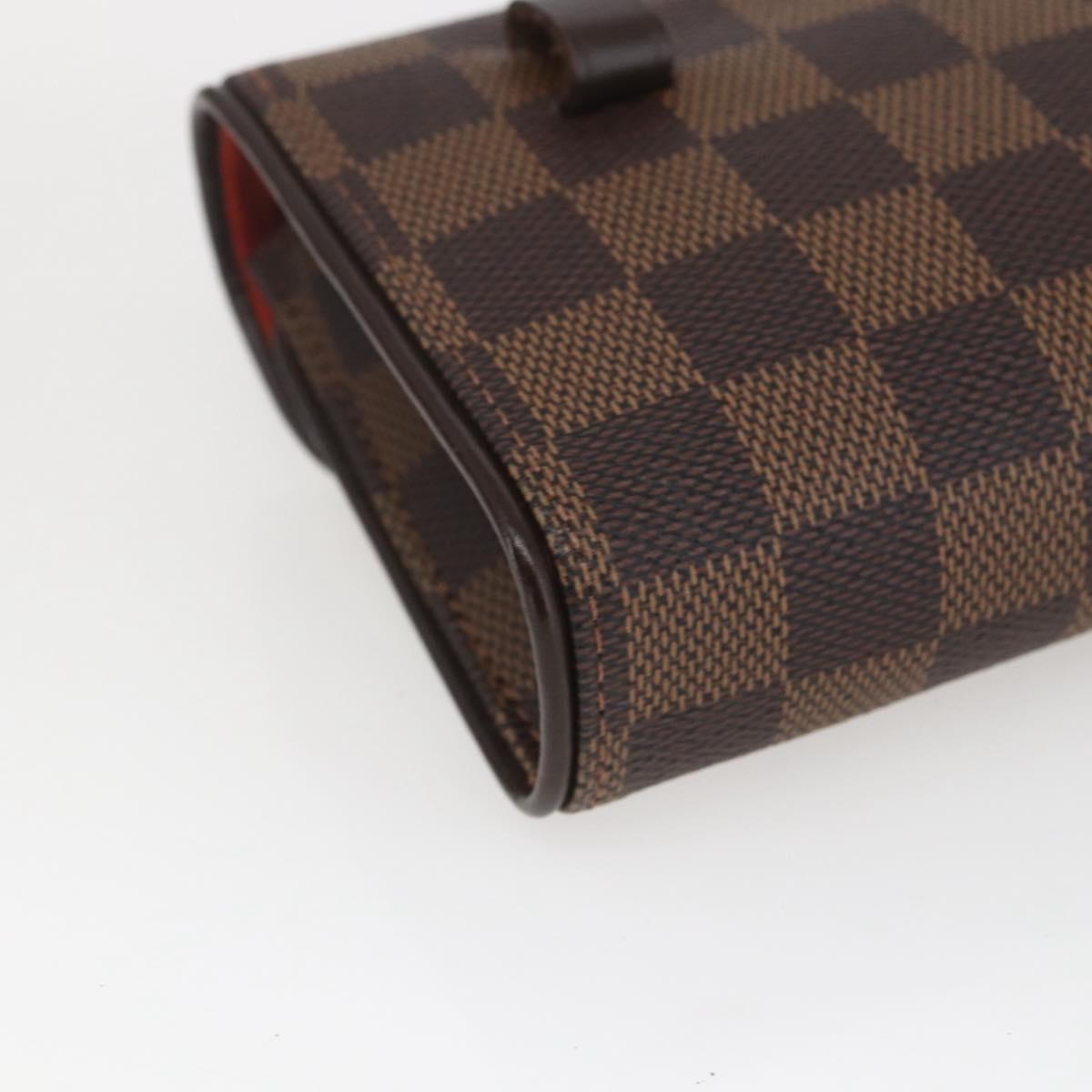 Louis Vuitton Florentine Waist Bag Damier Canvas Brown Canvas Clutche & Pouche Bag (Pre-Owned)