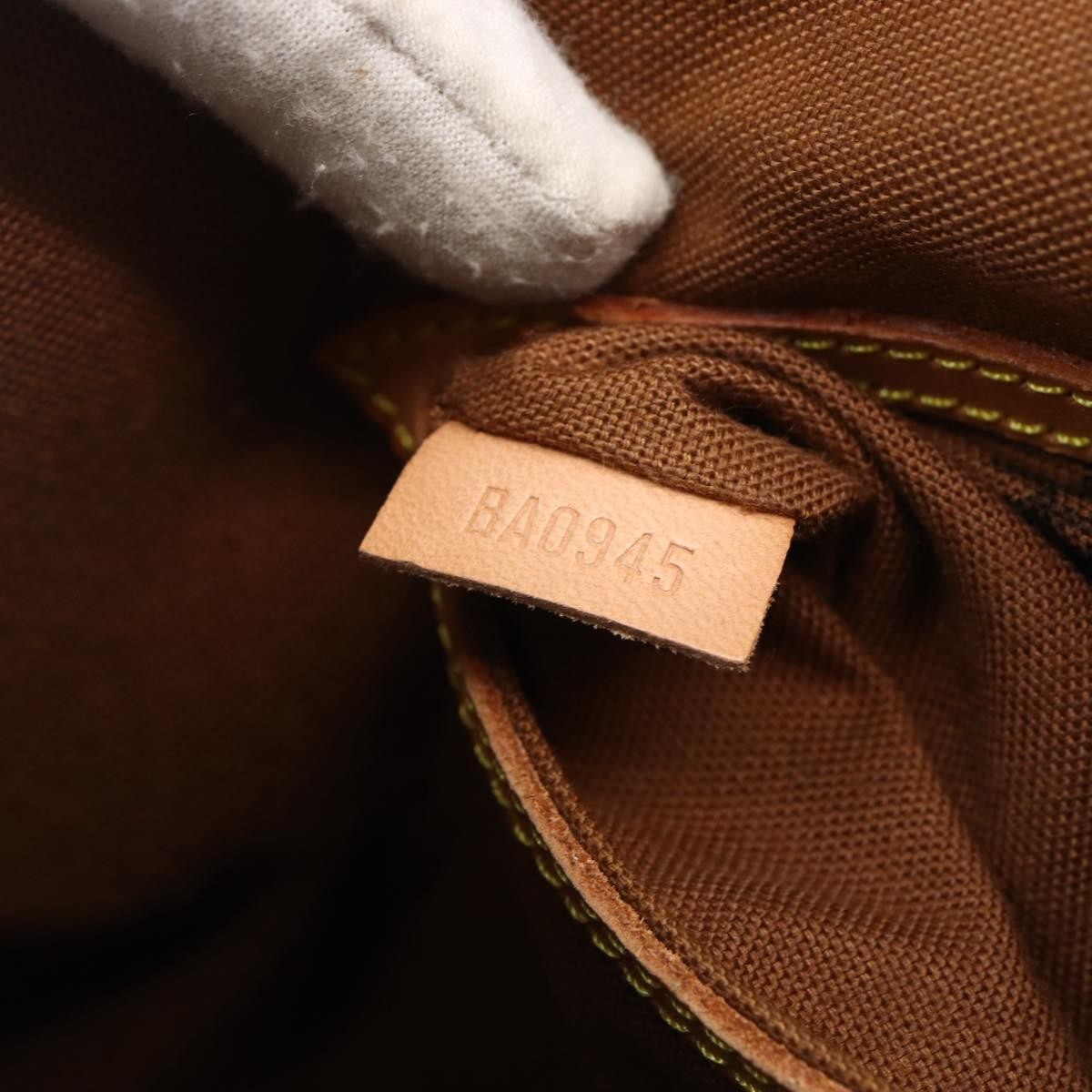 Louis Vuitton Alma Handbag Monogram Canvas Brown Canvas Handbag (Pre-Owned)