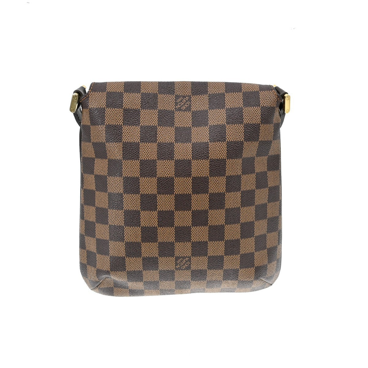 Louis Vuitton Musette Salsa Handbag Damier Canvas Brown Canvas Shoulder Bag Bag (Pre-Owned)