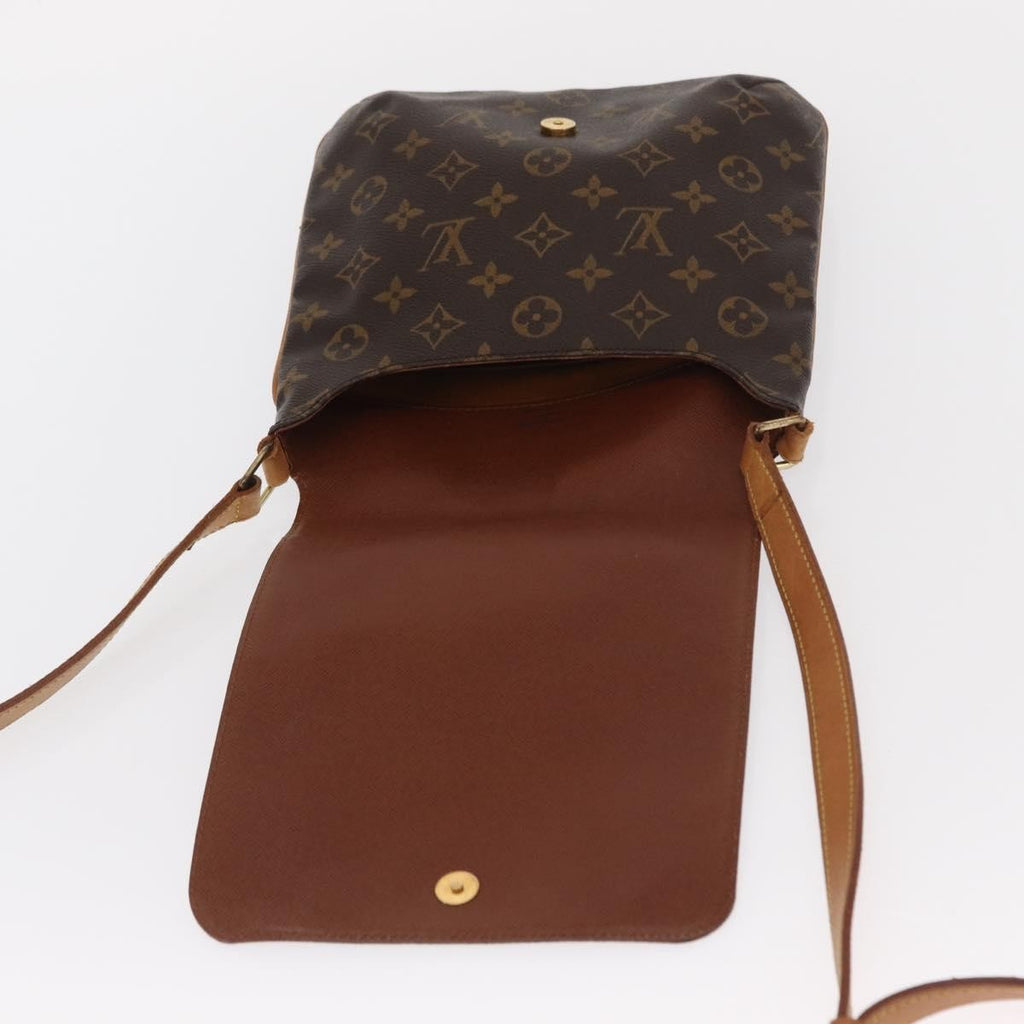 Louis Vuitton Musette Salsa Handbag Monogram Canvas Brown Canvas Shoulder Bag Bag (Pre-Owned)