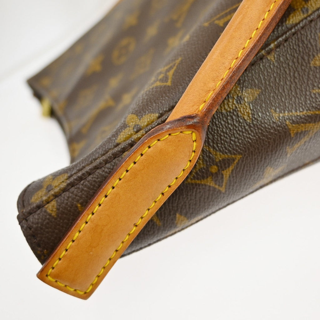 Louis Vuitton Monogram Looping Handbag Monogram Canvas Brown Canvas Handbag (Pre-Owned)