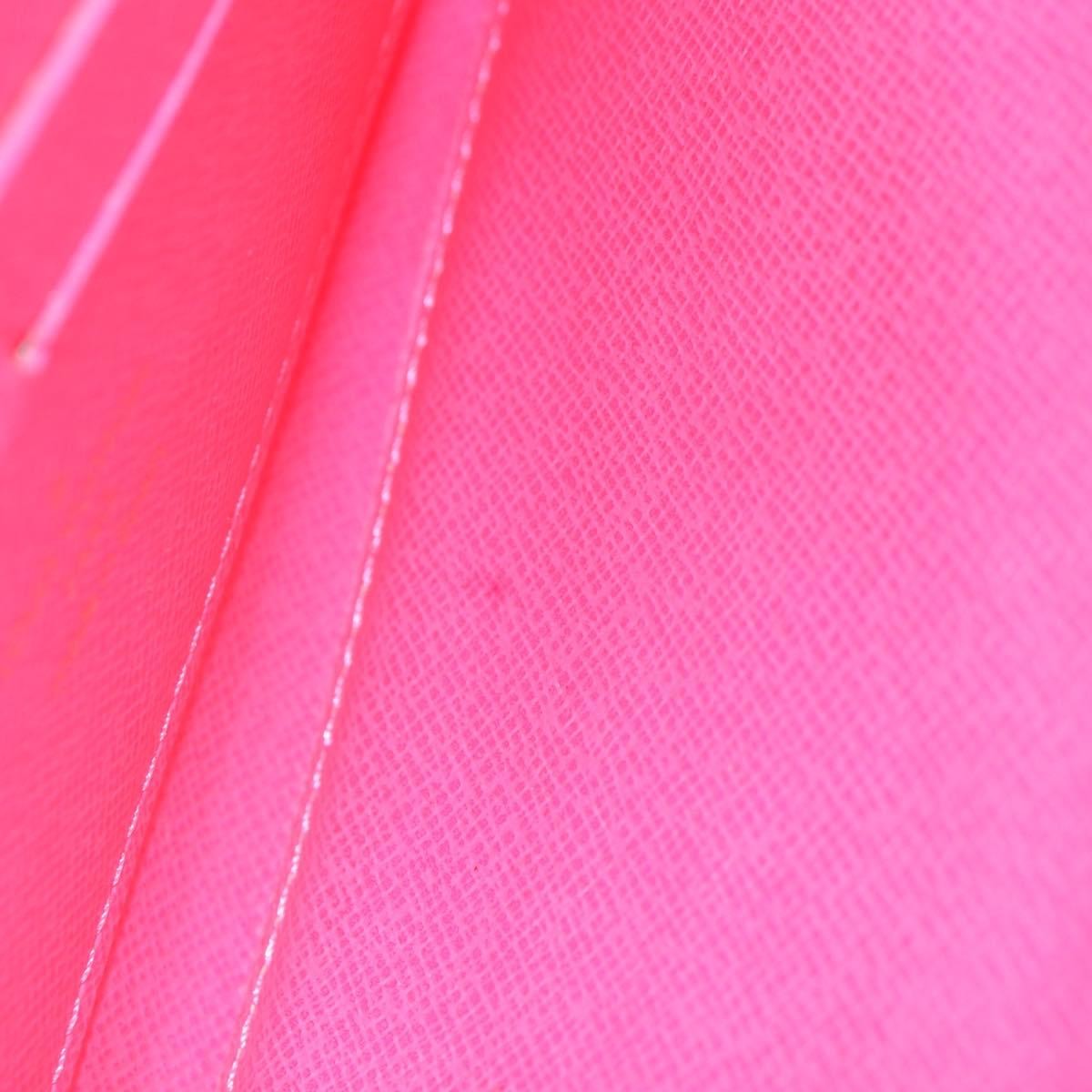 Louis Vuitton Zippy Wallet Canvas Pink Canvas Wallets Accessory (Pre-Owned)