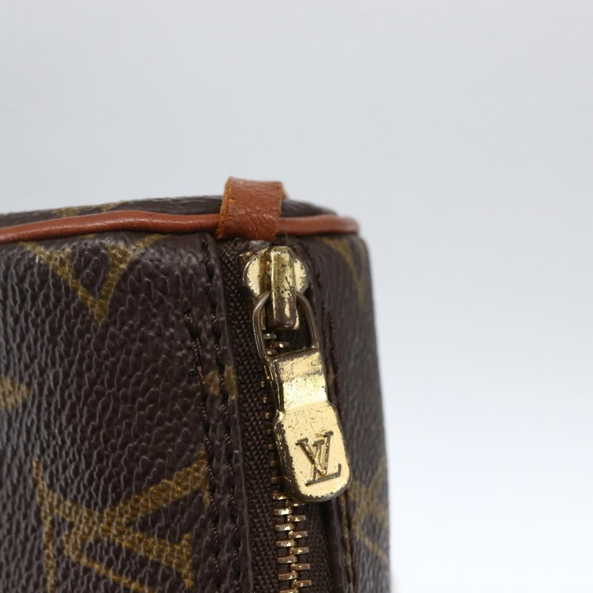 Louis Vuitton Papillon Pochette Monogram Canvas Brown Canvas Clutche & Pouche Bag (Pre-Owned)