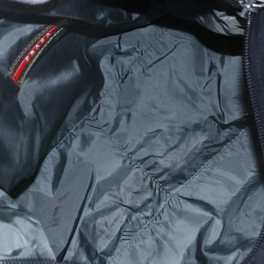 Prada Sport Handbag Nylon Black Nylon Handbag (Pre-Owned)