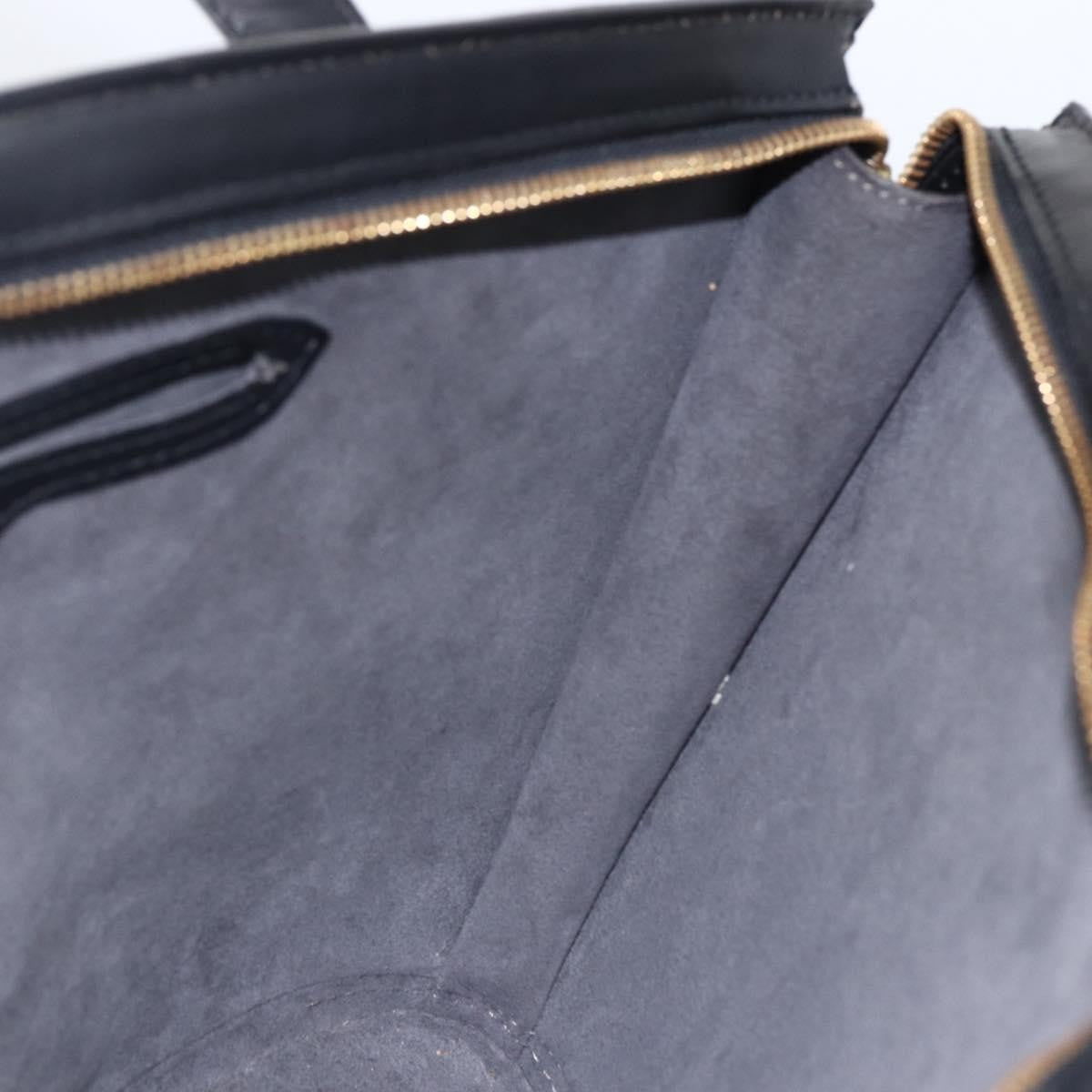 Louis Vuitton Saint Jacques Nm Handbag Epi Leather Black Leather Handbag (Pre-Owned)