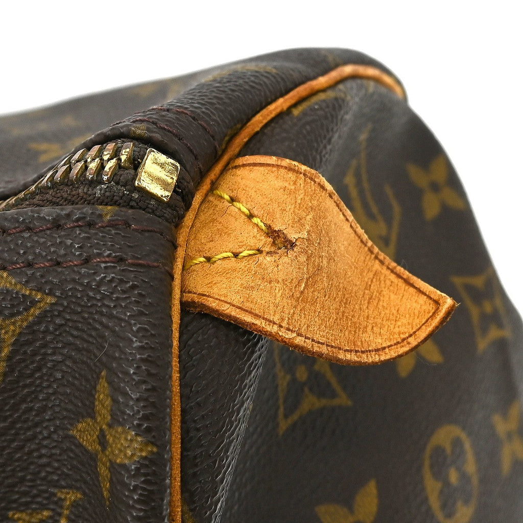 Louis Vuitton Keepall Bag Monogram Canvas Brown Canvas Travel Bag Bag (Pre-Owned)