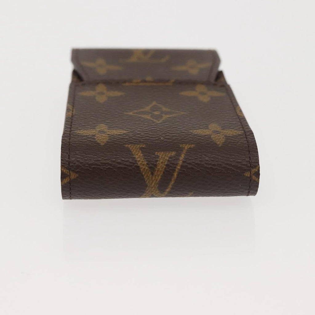 Louis Vuitton Etui Cigarette Case Monogram Canvas Brown Canvas Accessory (Pre-Owned)