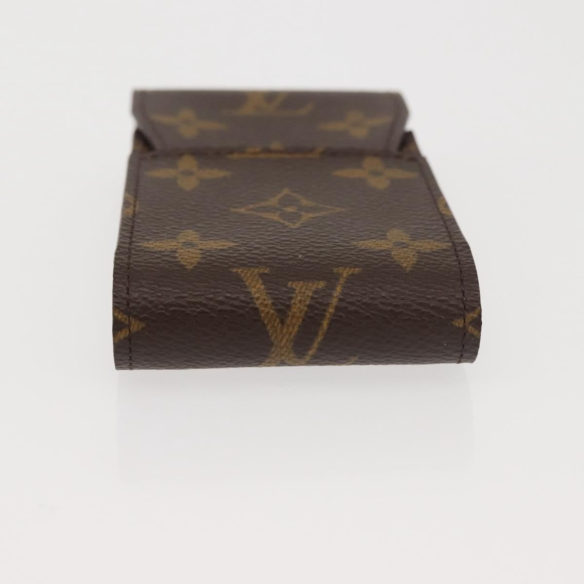 Louis Vuitton Etui Cigarette Case Monogram Canvas Brown Canvas Accessory (Pre-Owned)