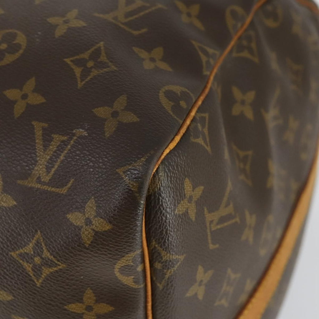 Louis Vuitton Keepall Bag Monogram Canvas Brown Canvas Travel Bag Bag (Pre-Owned)