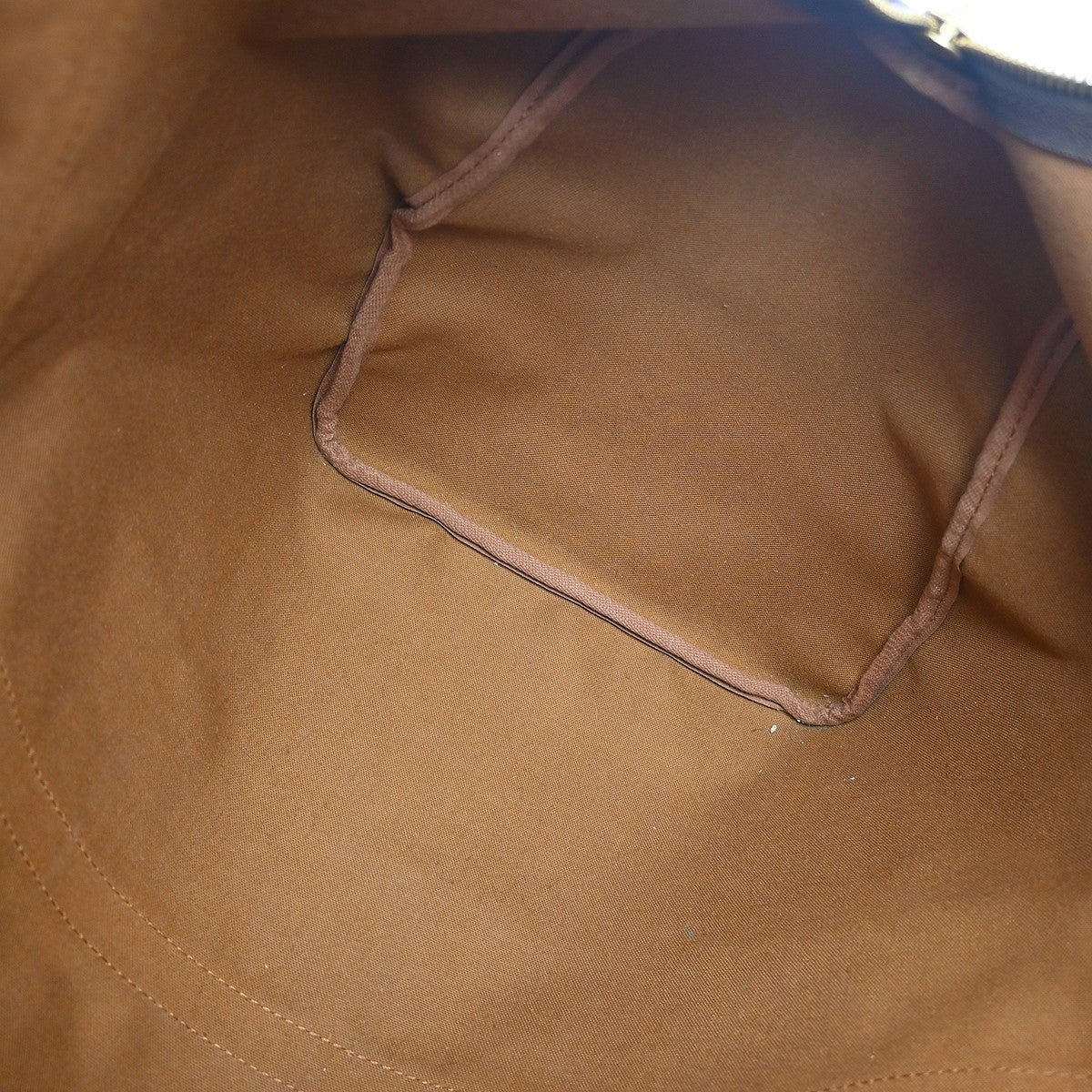 Louis Vuitton Keepall Bag Monogram Canvas Brown Canvas Travel Bag Bag (Pre-Owned)