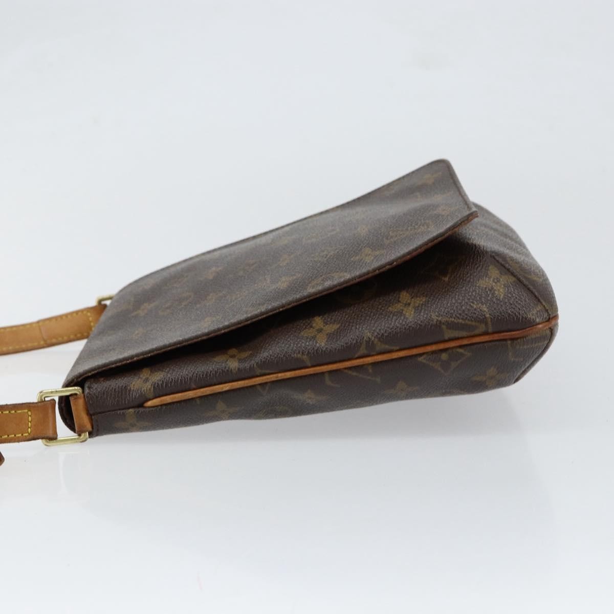 Louis Vuitton Musette Salsa Handbag Monogram Canvas Brown Canvas Shoulder Bag Bag (Pre-Owned)